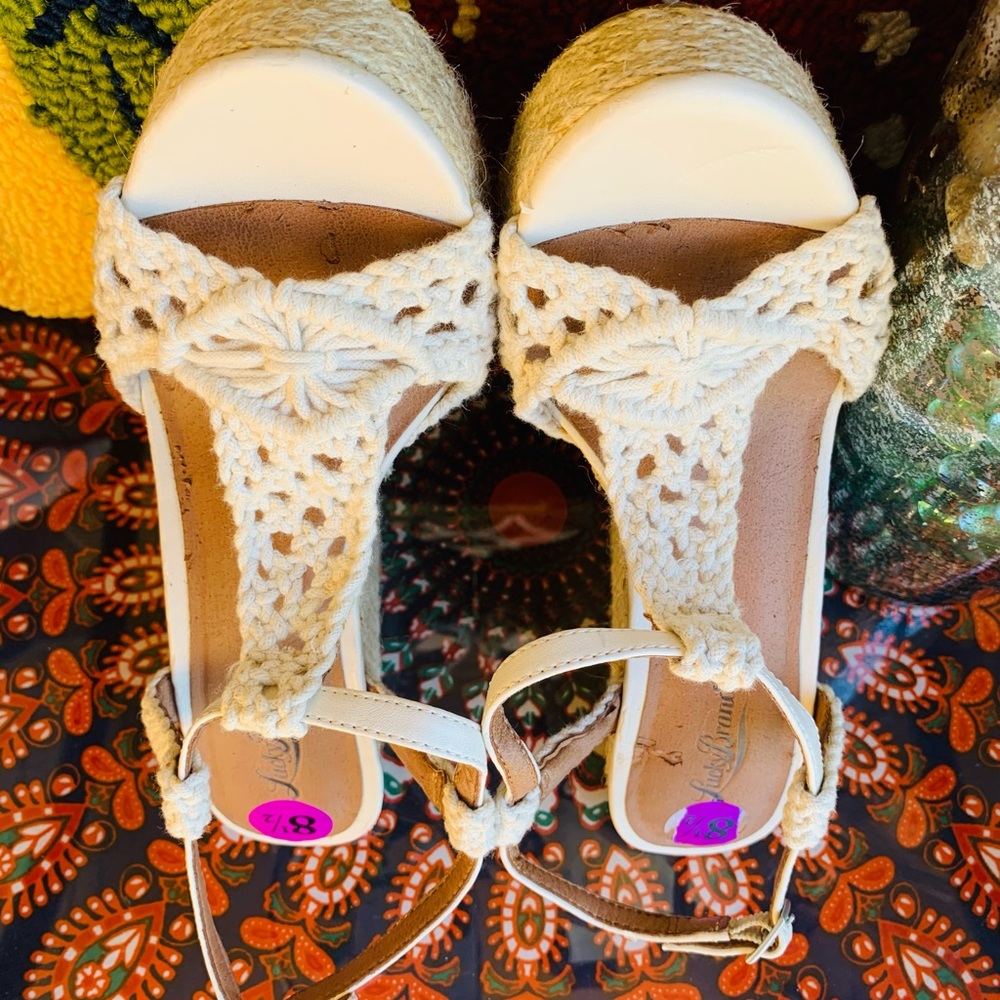 Lucky brand 8 1/2 wedges